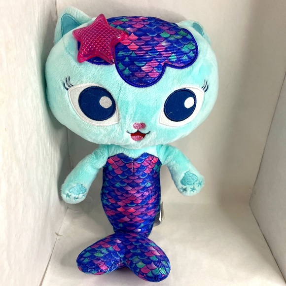 Gabby’s Dollhouse Musical Mercat Mermaid Cat Plush WORKS - Picture 1 of 5